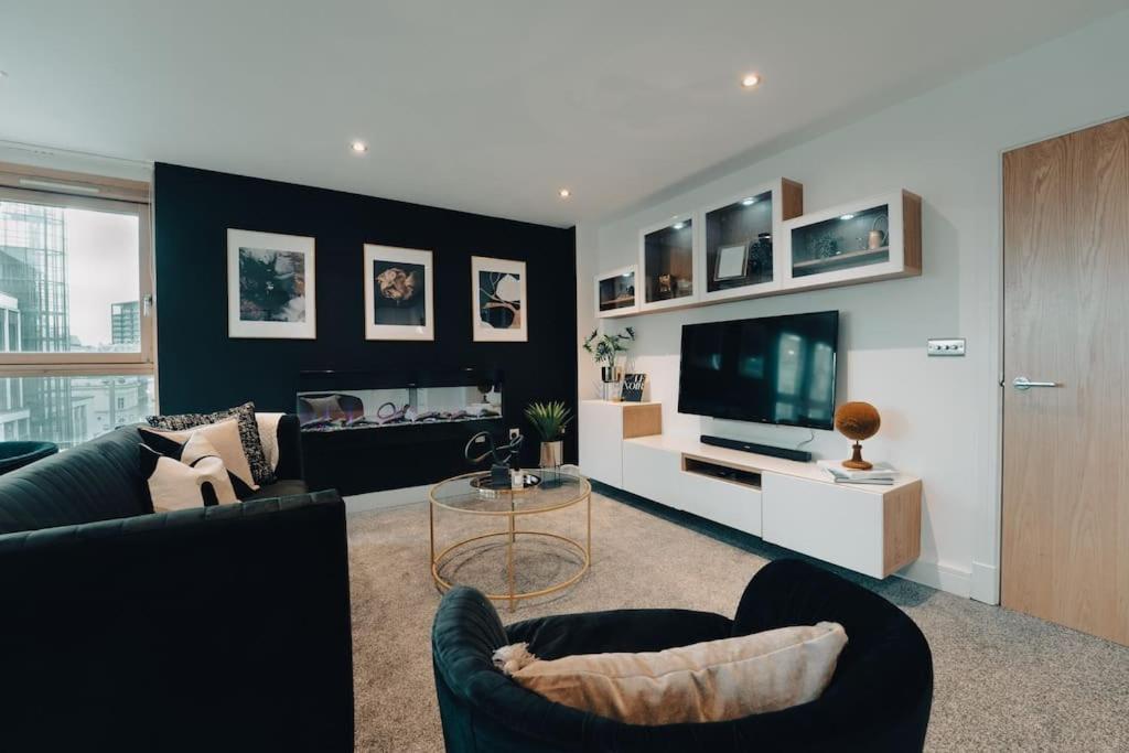 Penthouse Noir - Wyndale Living - Central Bham 2Br Birmingham Exteriör bild